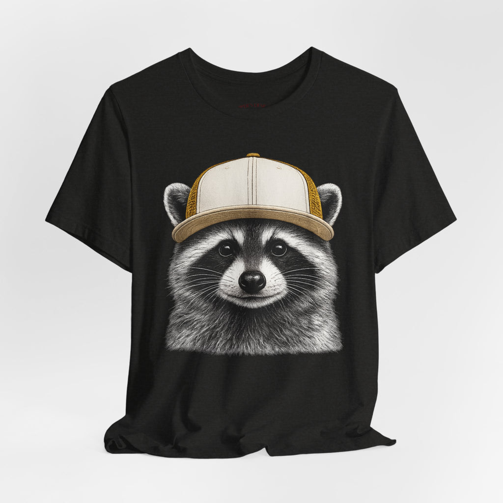 Raccoon in Trucker Hat