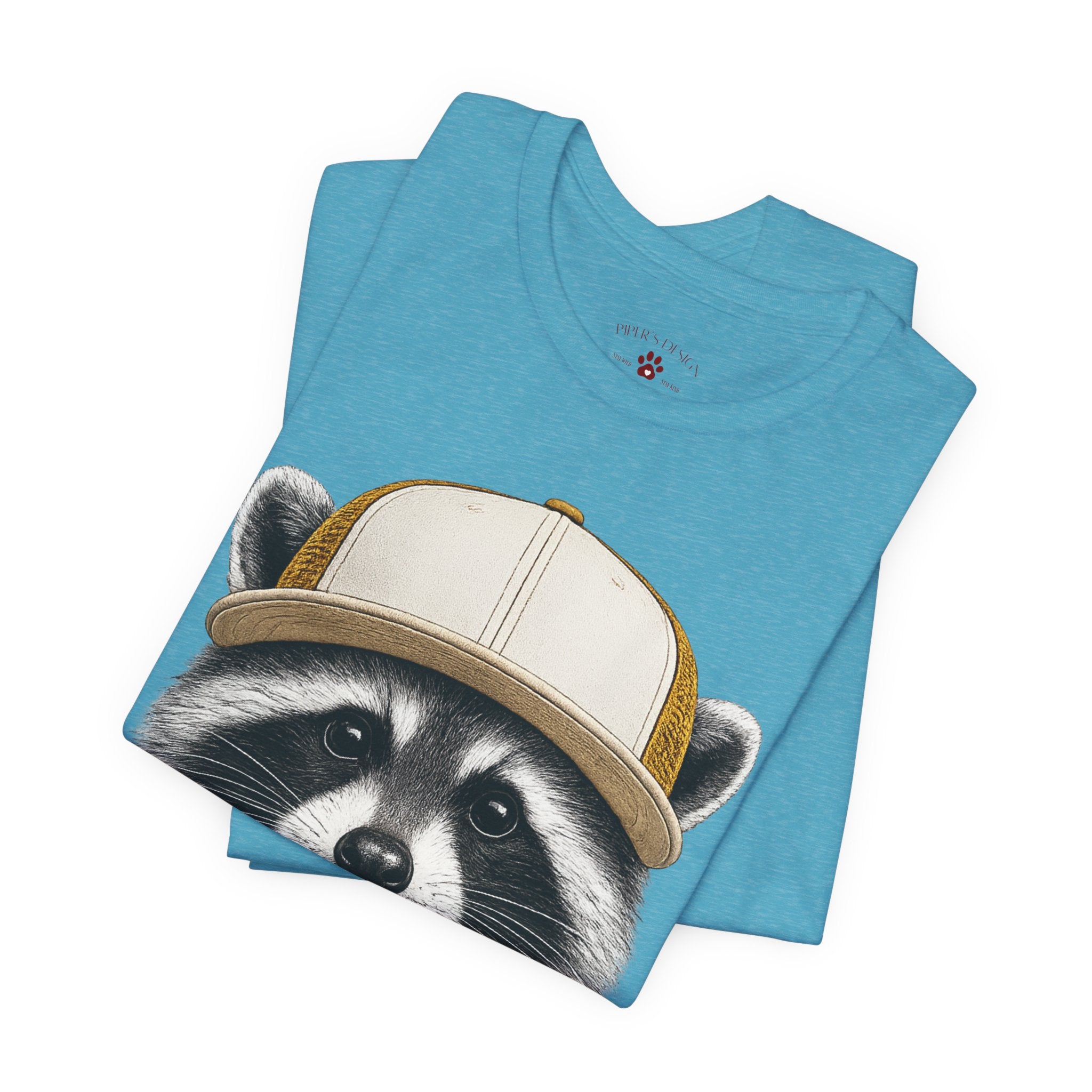 Raccoon in Trucker Hat
