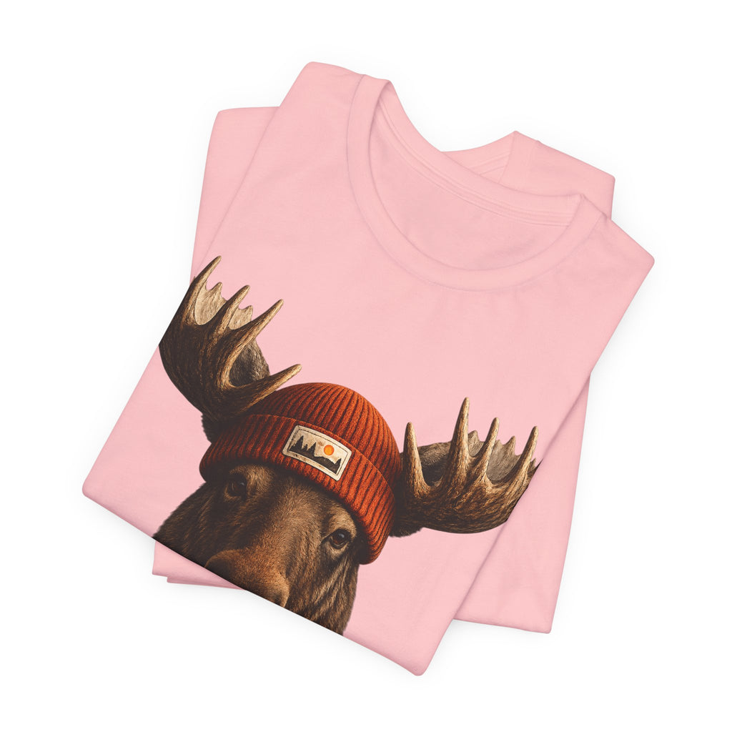Moose in a Beanie