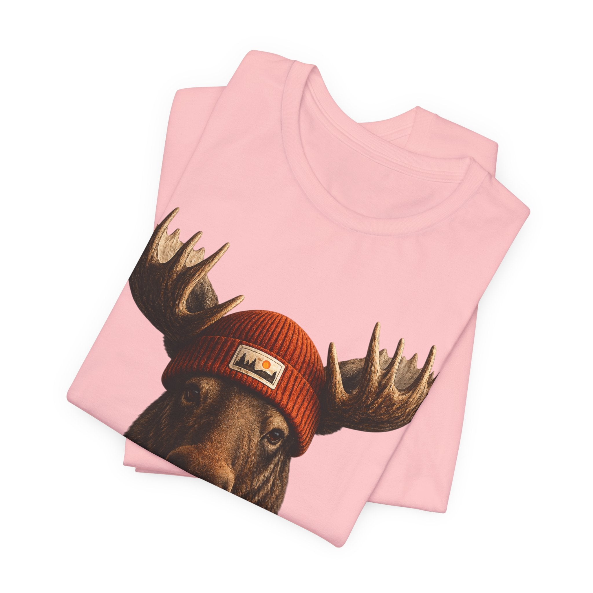 Moose in a Beanie