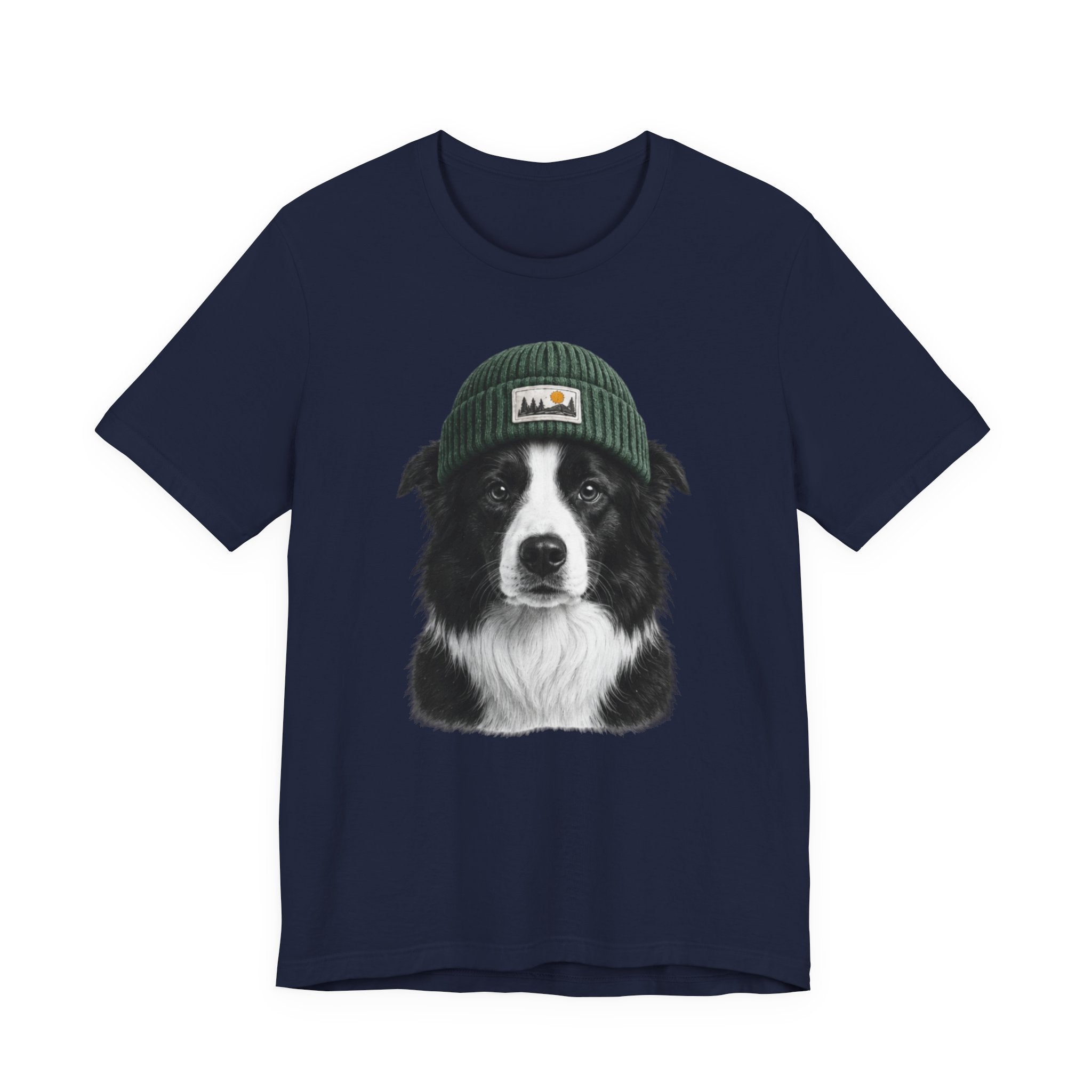 Border Collie in a Beanie