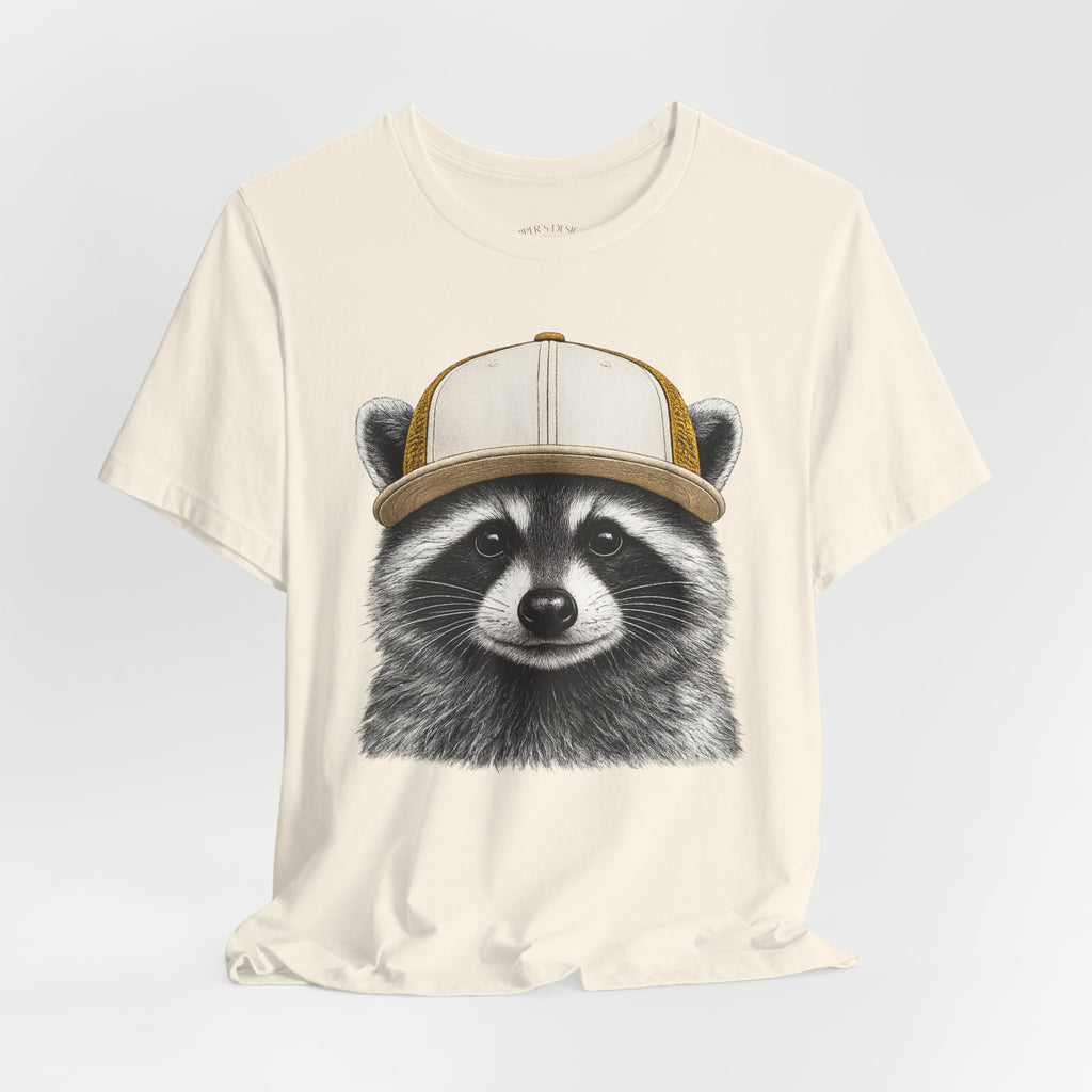Raccoon in Trucker Hat