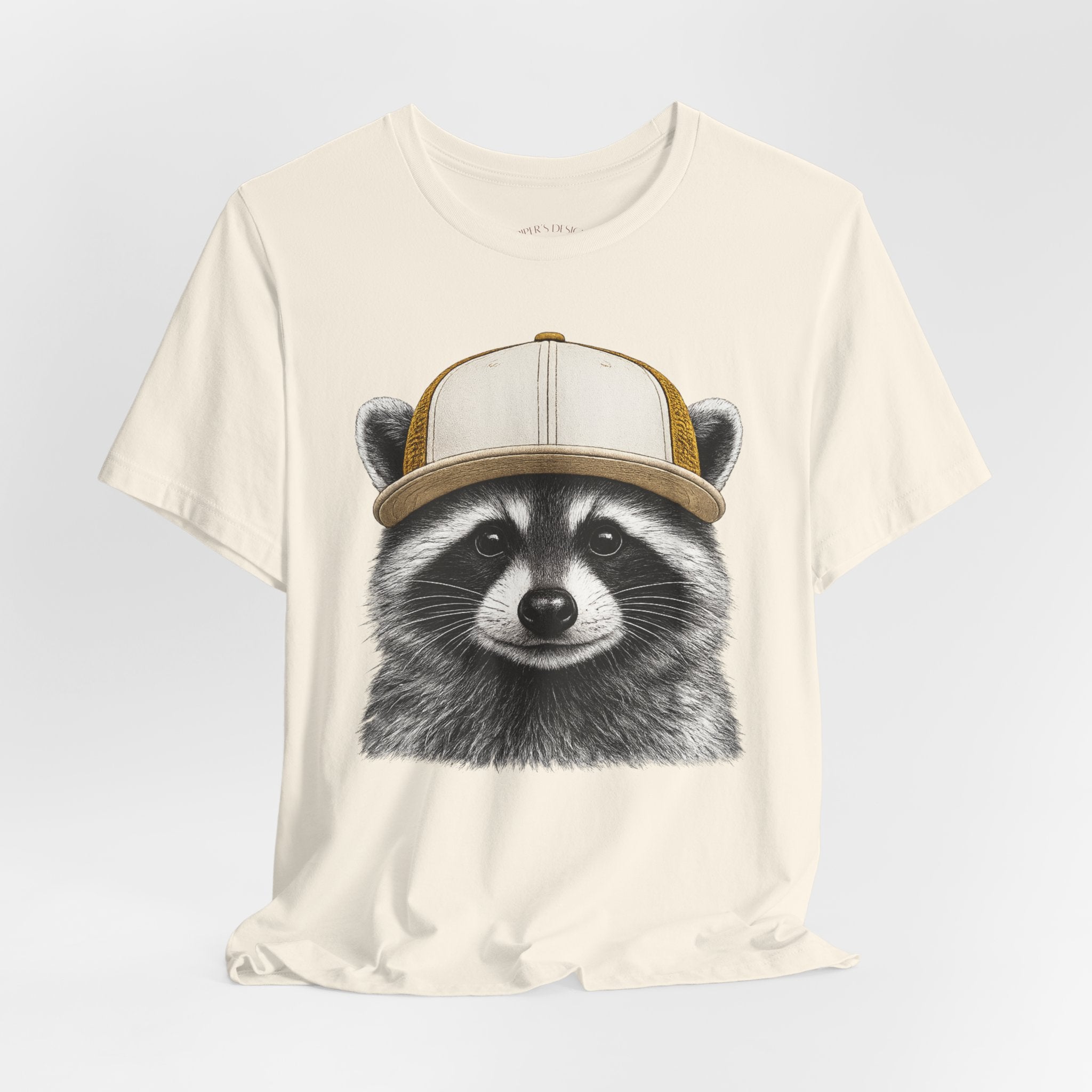 Raccoon in Trucker Hat