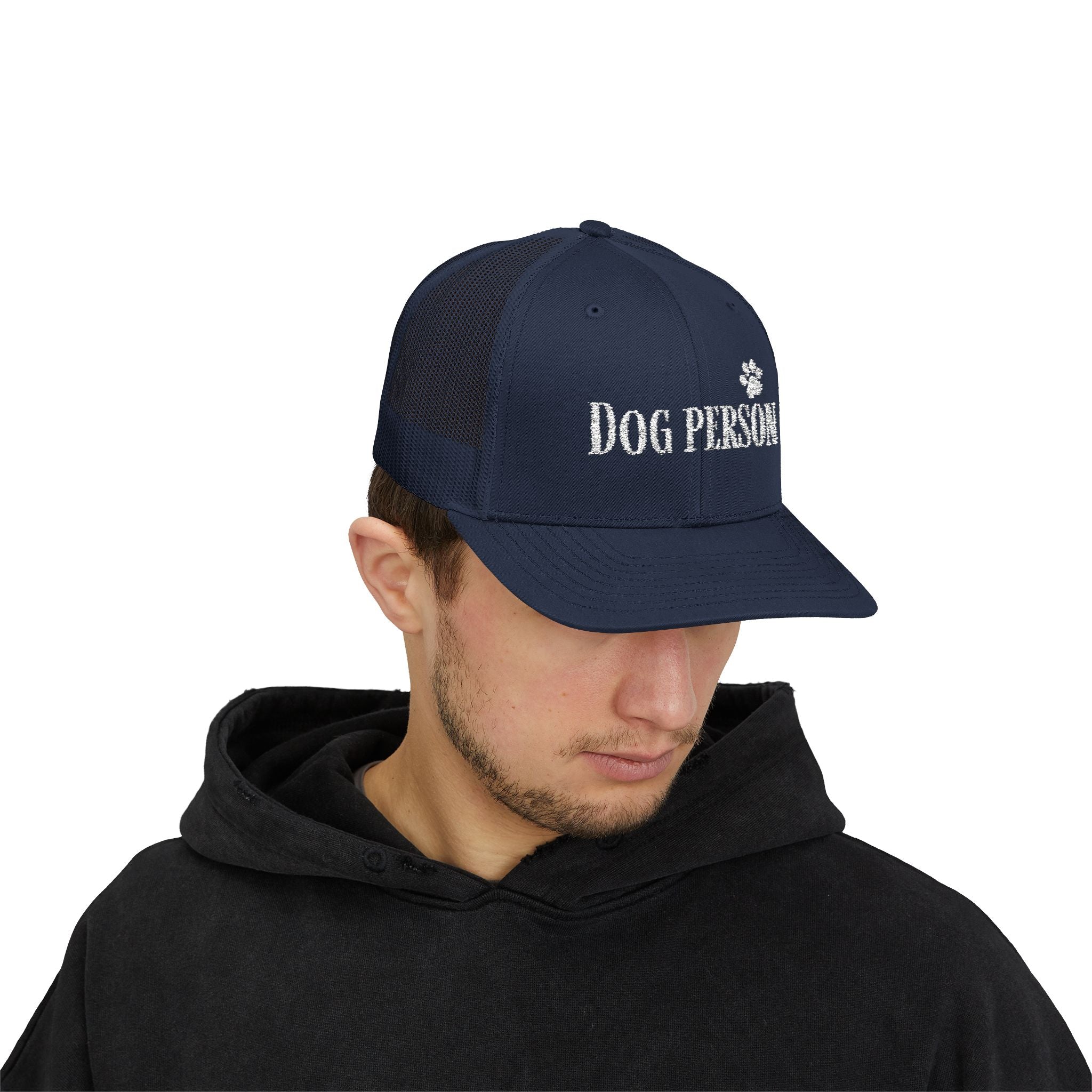 Trucker Cap — "Dog Person"  Snapback