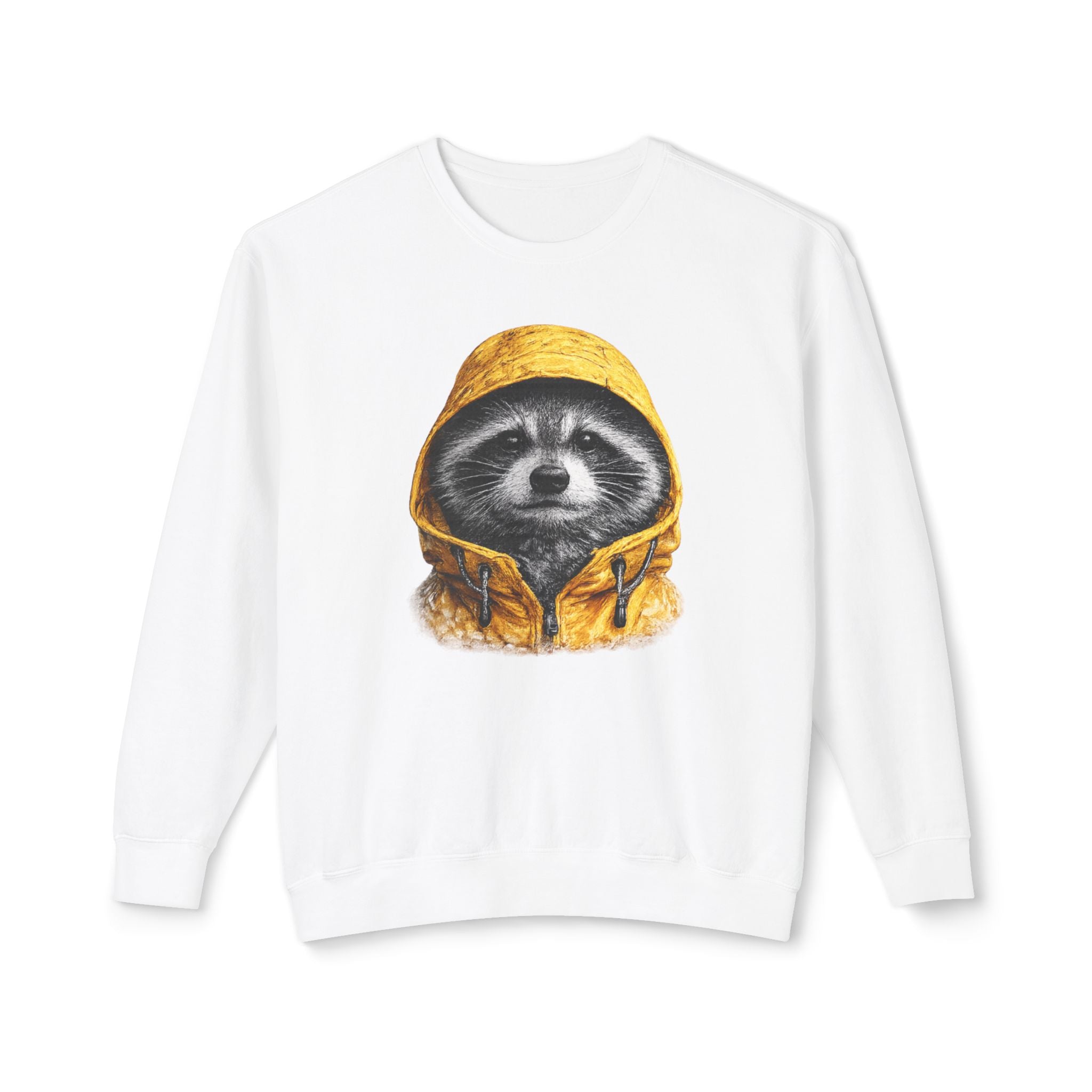 Raincoat Raccoon Sweatshirt