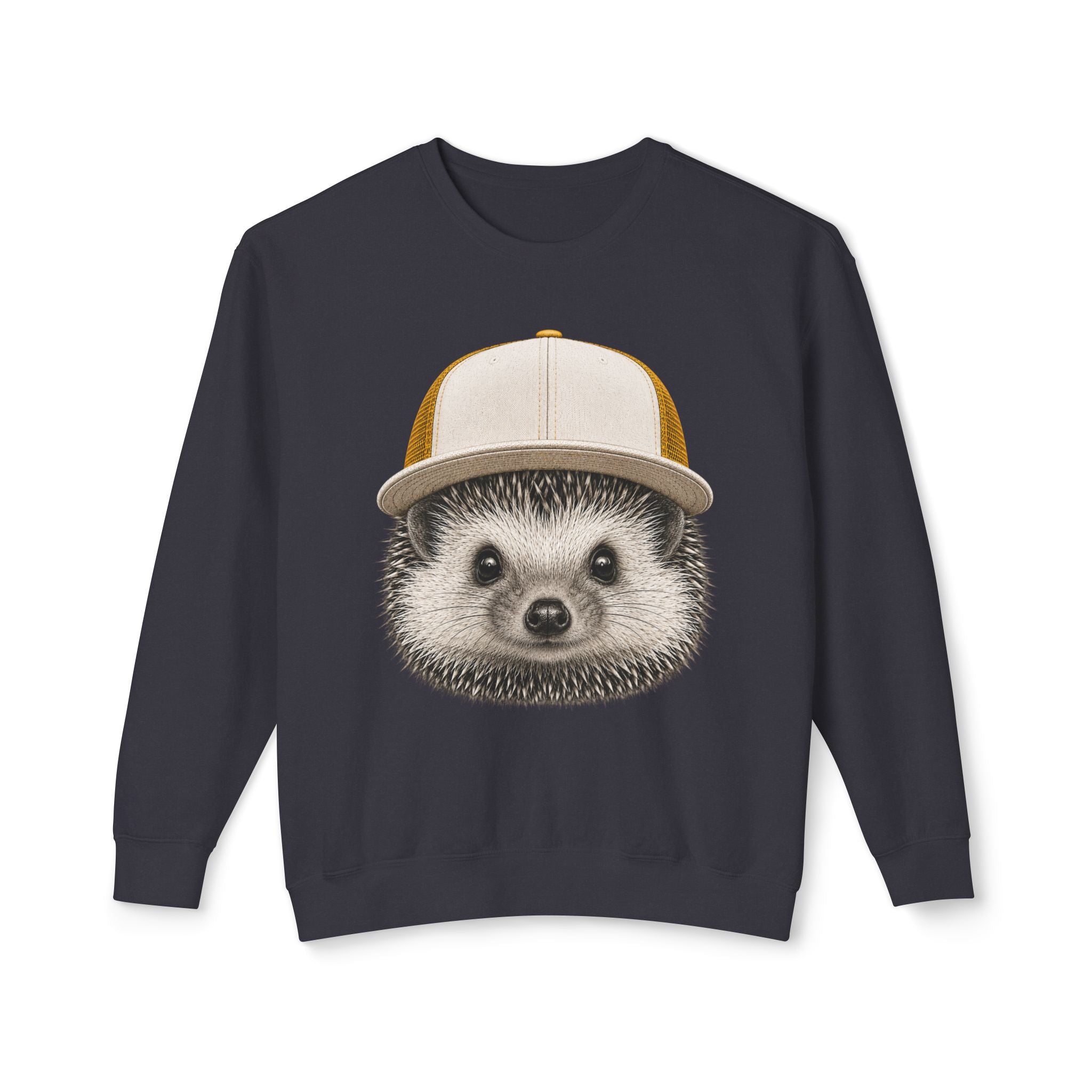 Trucker Hat Hedgehog Sweatshirt