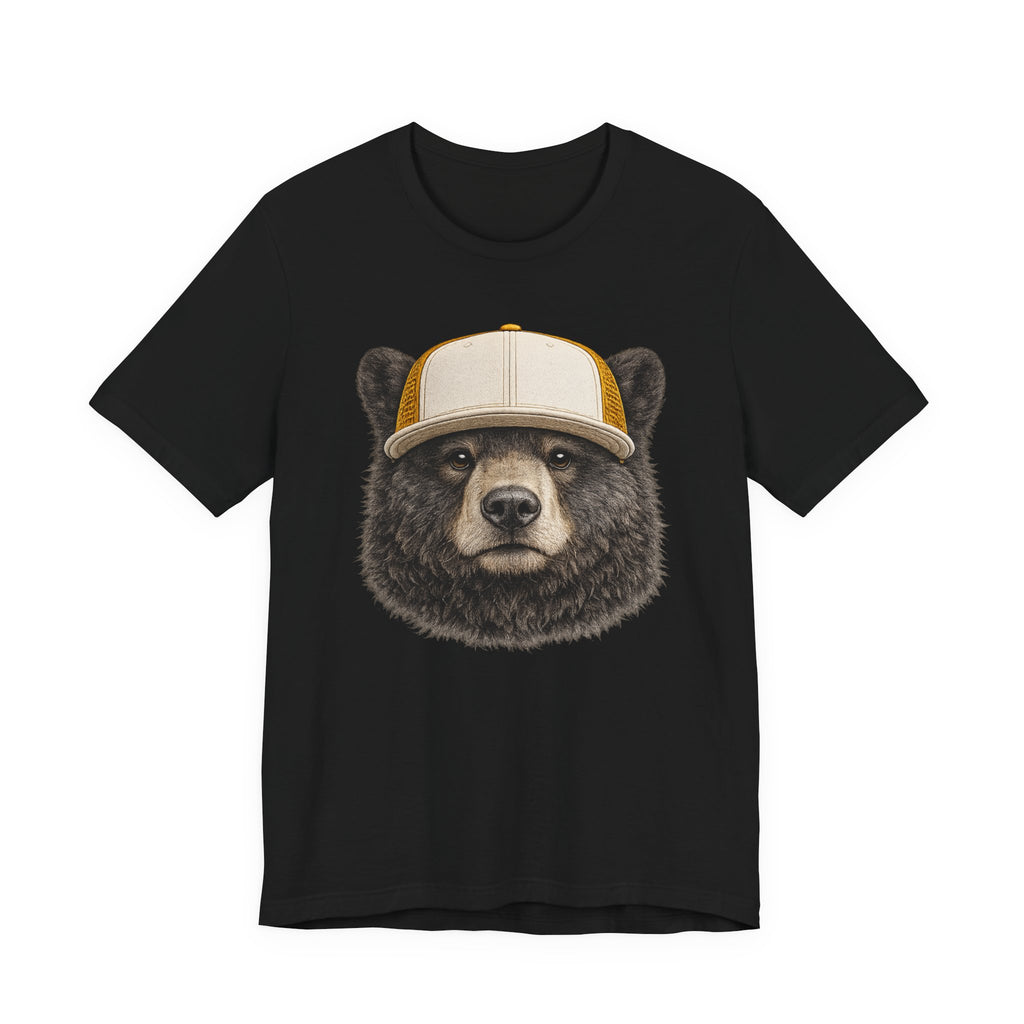 Black Bear in Trucker Hat