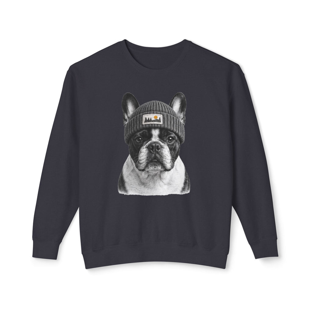 Boston Terrier Beanie Sweatshirt