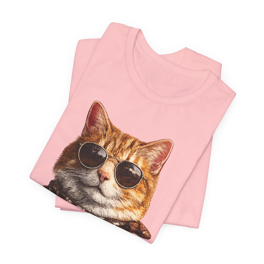Cool Cat with Coffee