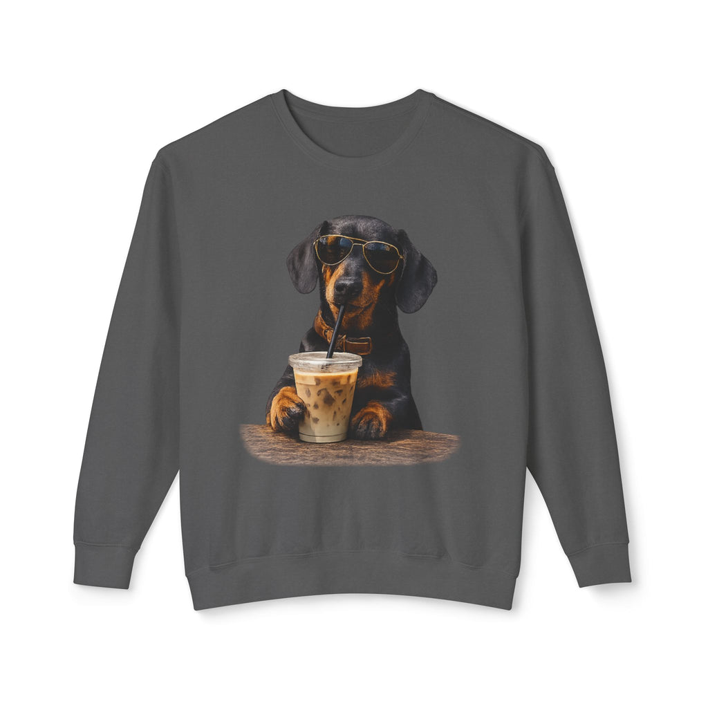 Dachshund with Coffee Sweatshirt