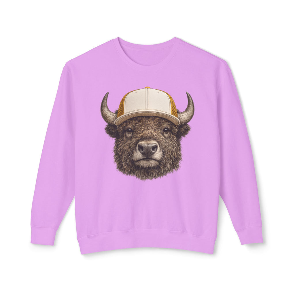 Trucker Hat Bison Sweatshirt