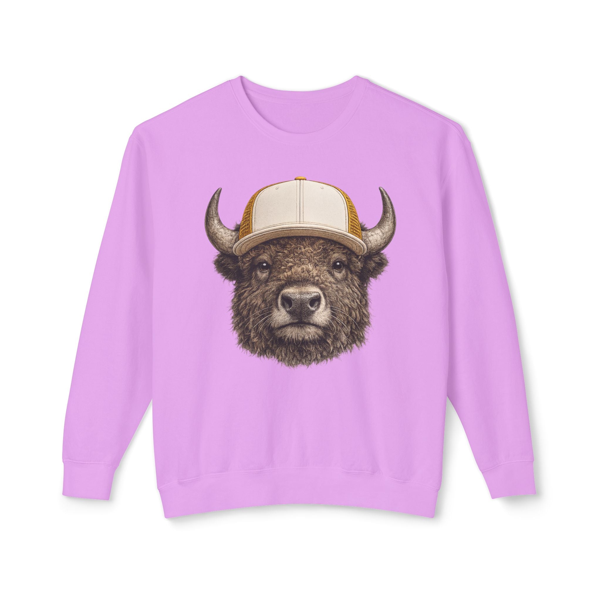 Trucker Hat Bison Sweatshirt