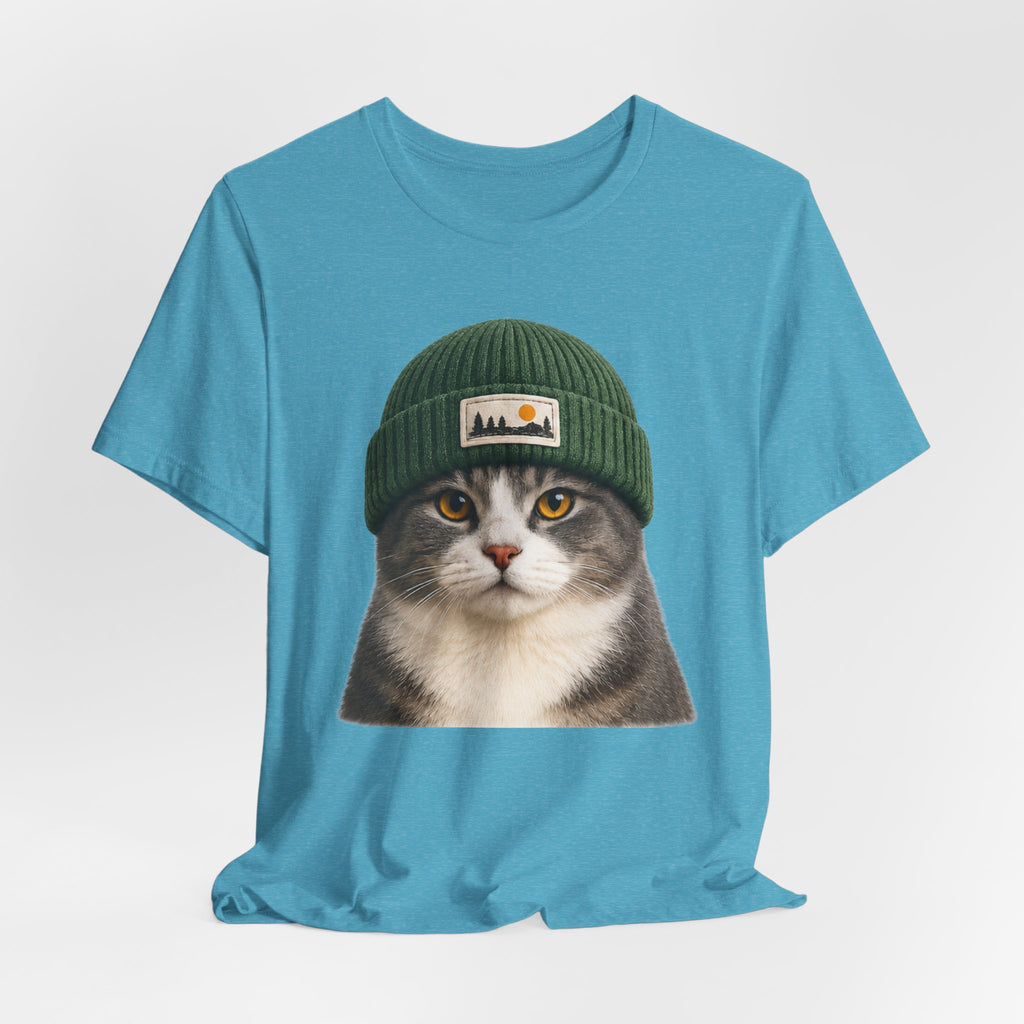 Cat in a Beanie