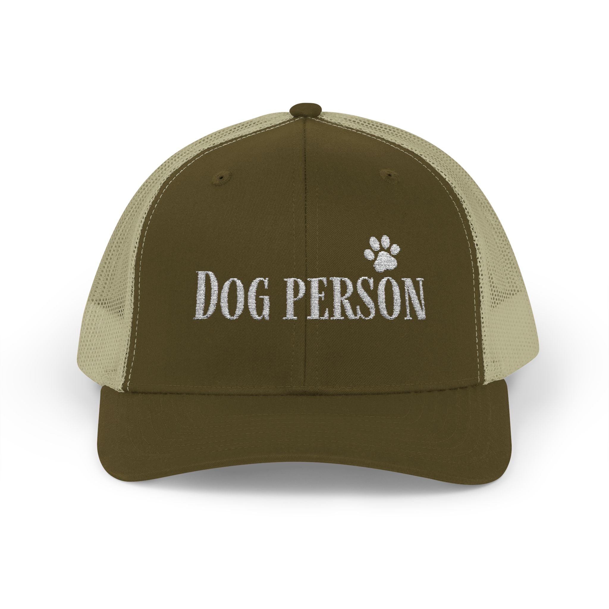 Trucker Cap — "Dog Person"  Snapback