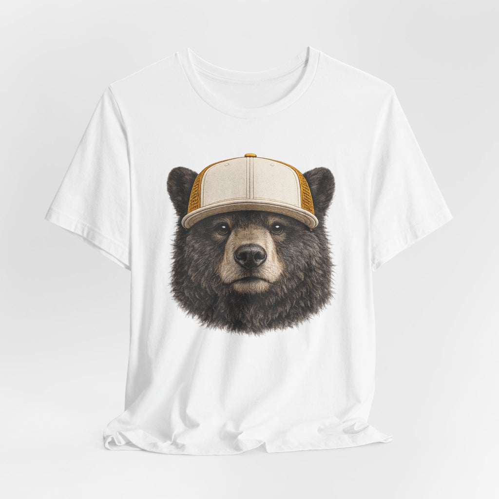Black Bear in Trucker Hat