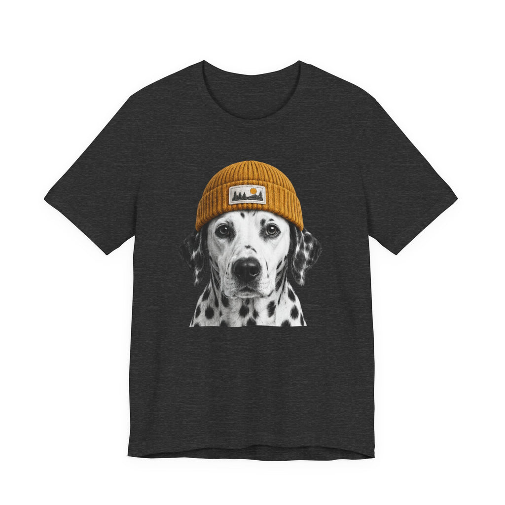 Dalmatian in a Beanie
