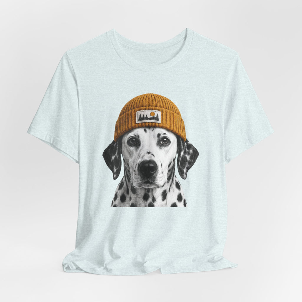 Dalmatian in a Beanie