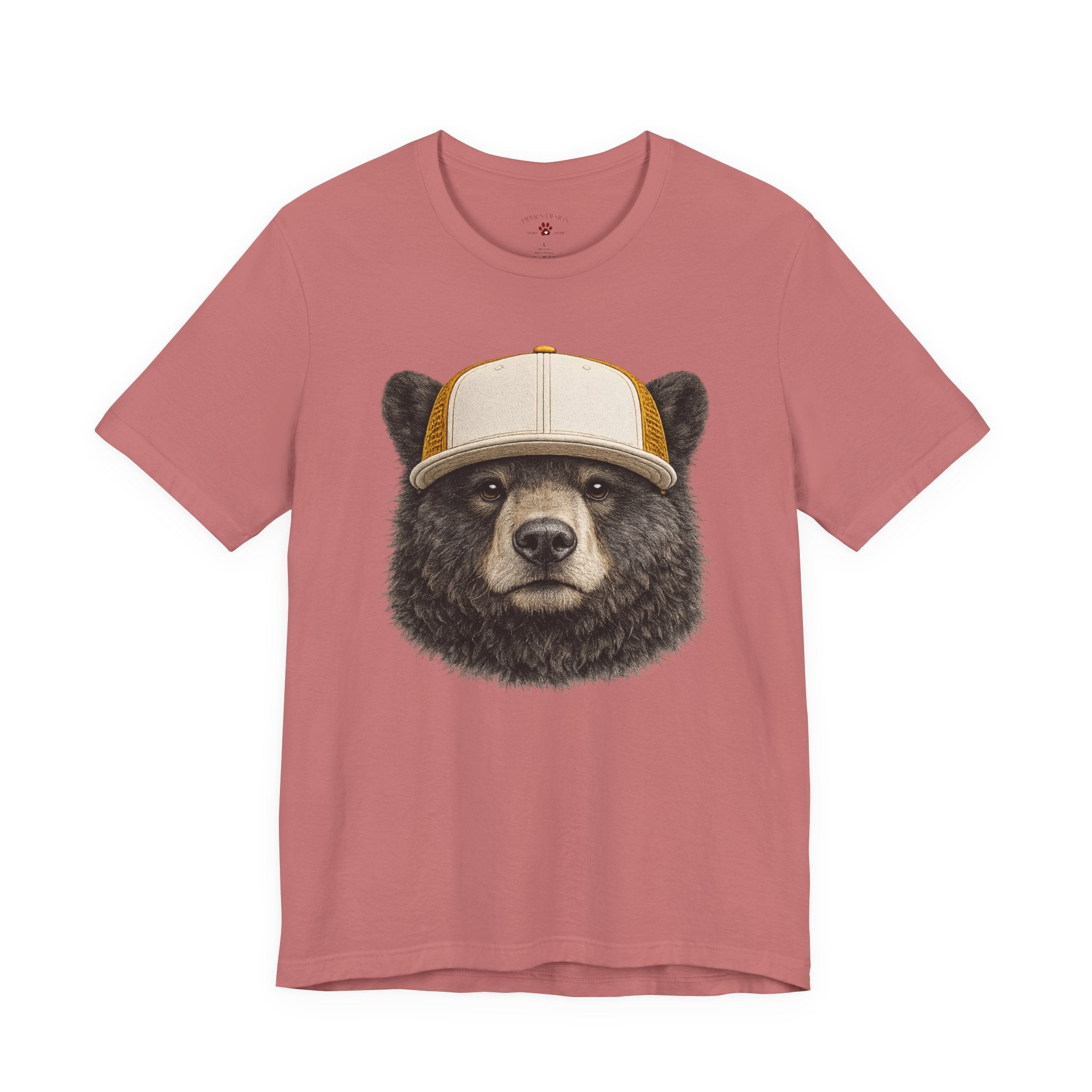 Black Bear in Trucker Hat