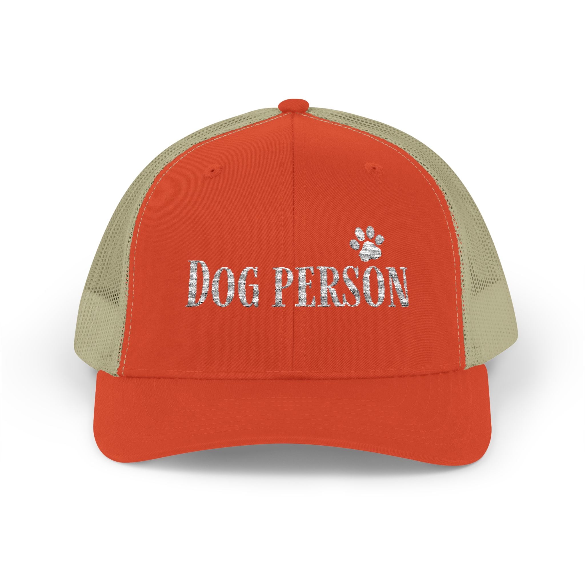 Trucker Cap — "Dog Person"  Snapback