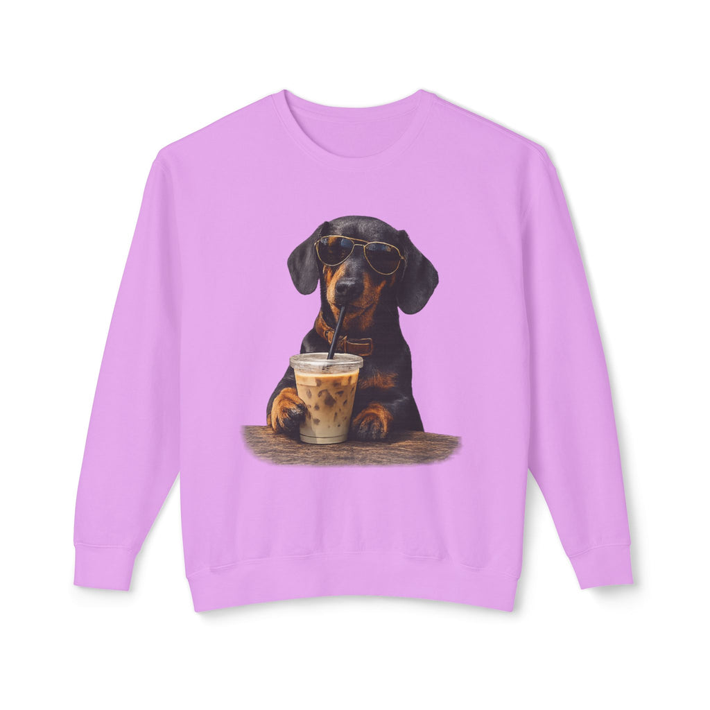 Dachshund with Coffee Sweatshirt