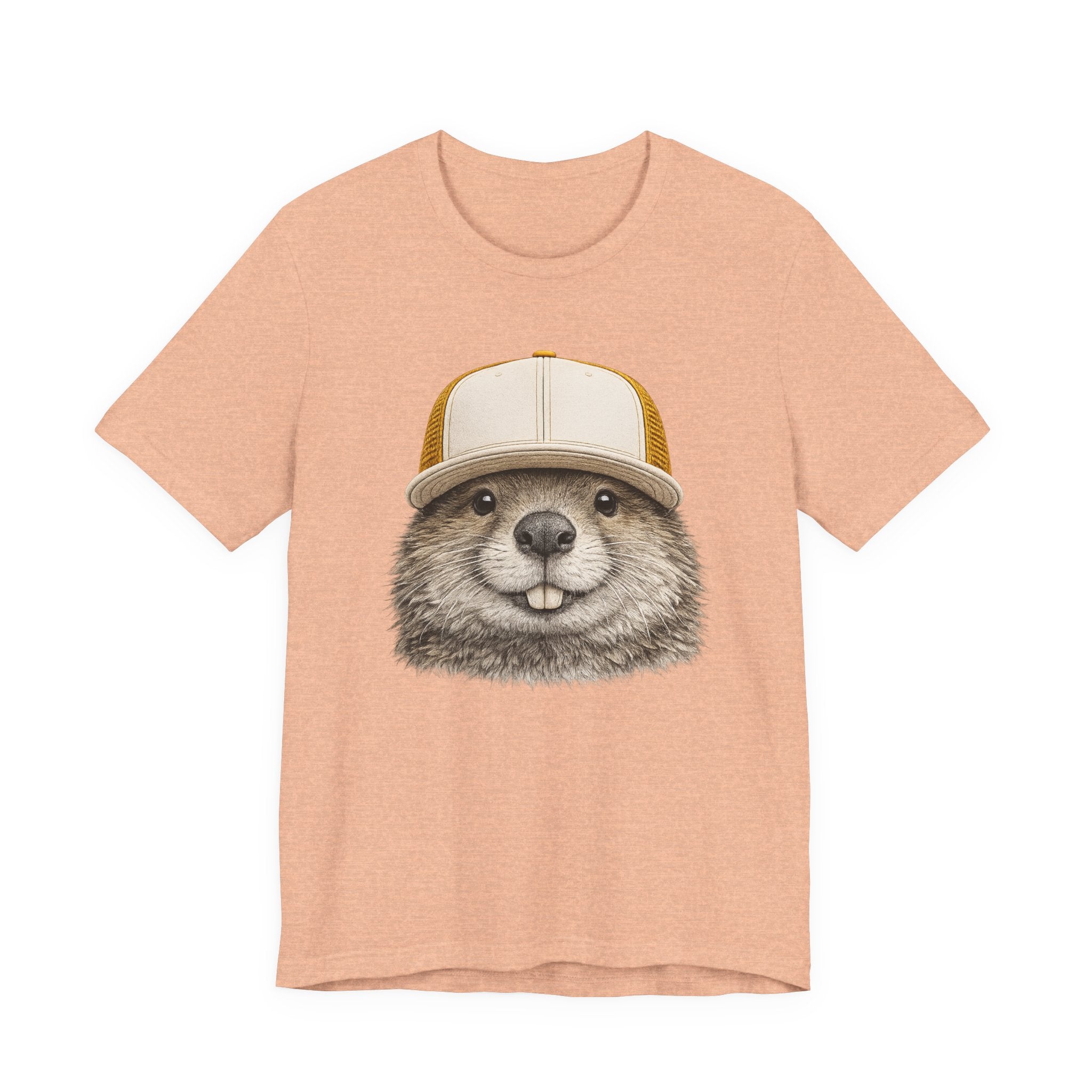 Beaver in Trucker Hat