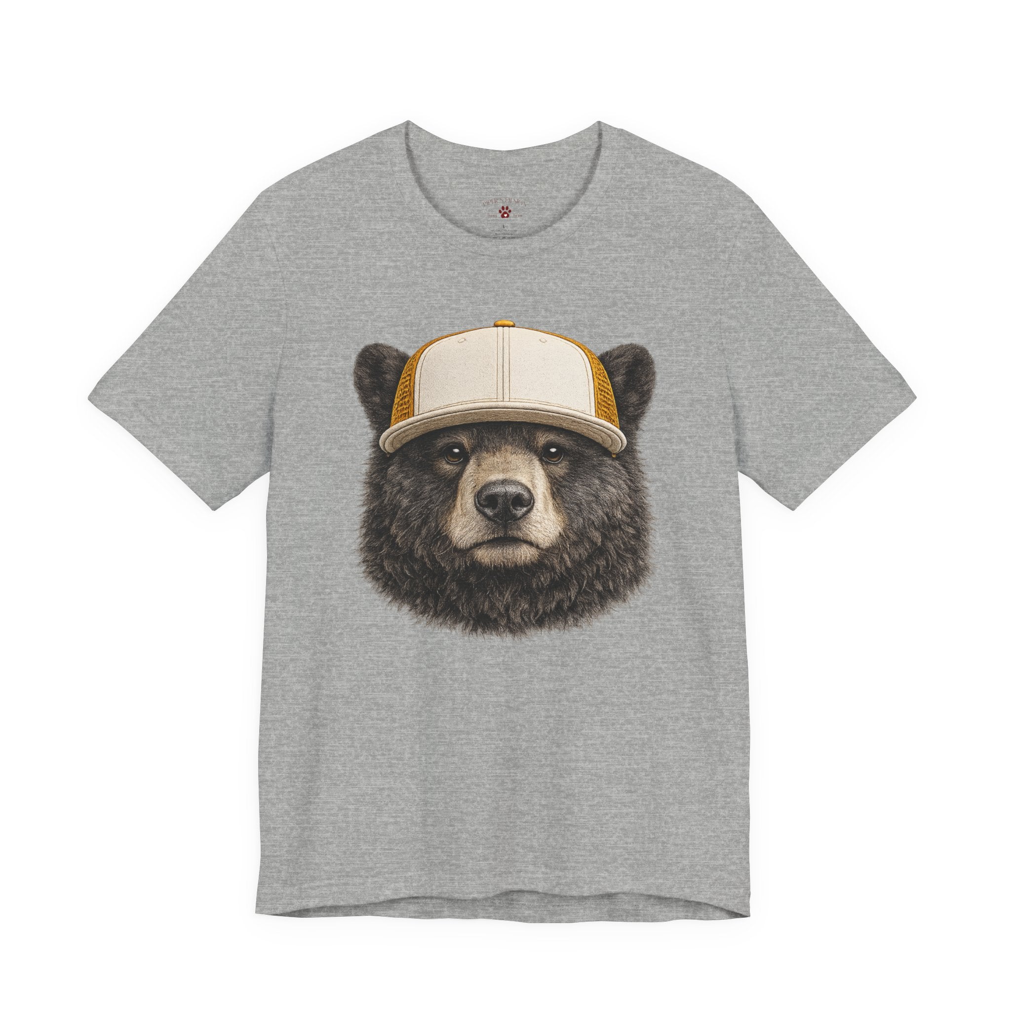 Black Bear in Trucker Hat