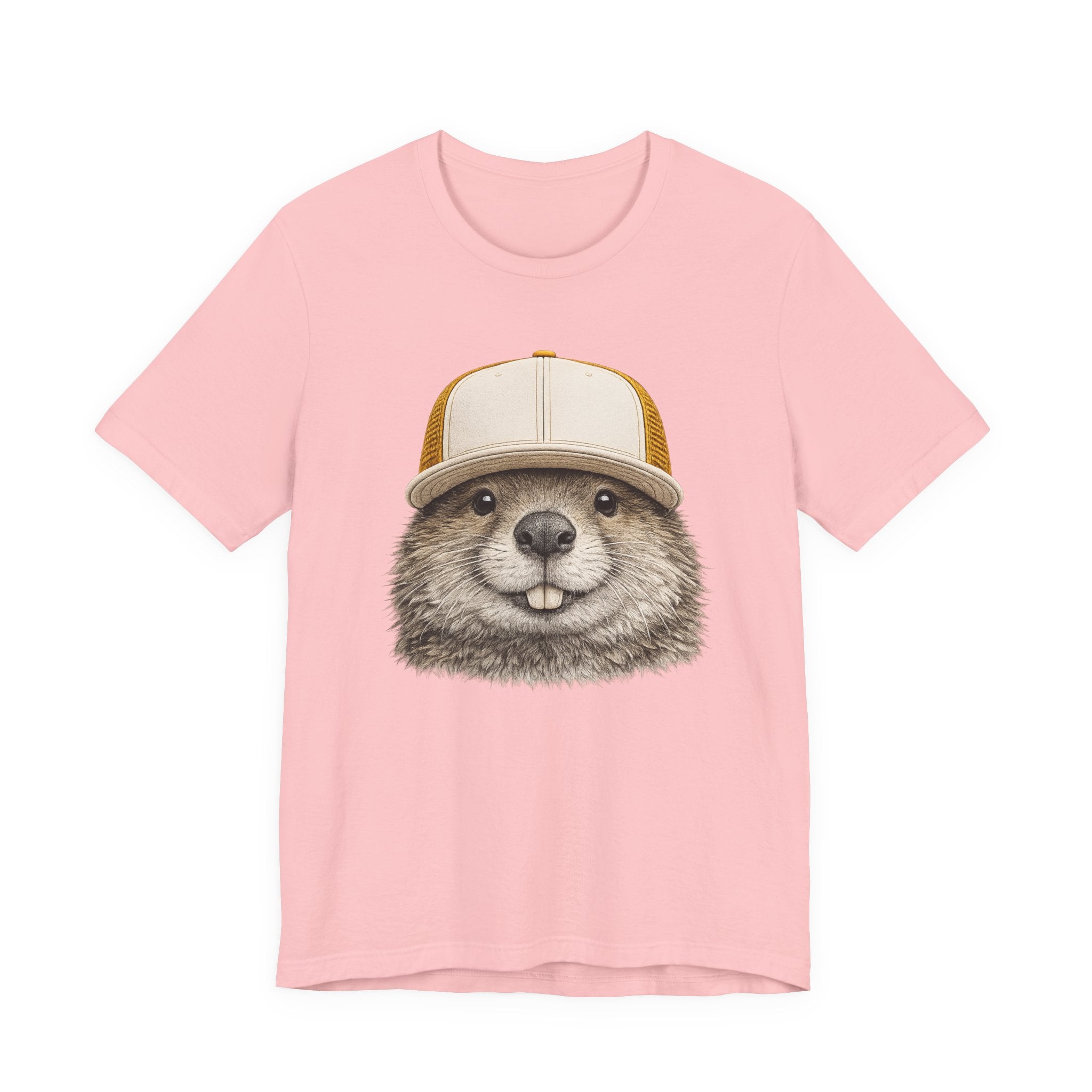 Beaver in Trucker Hat