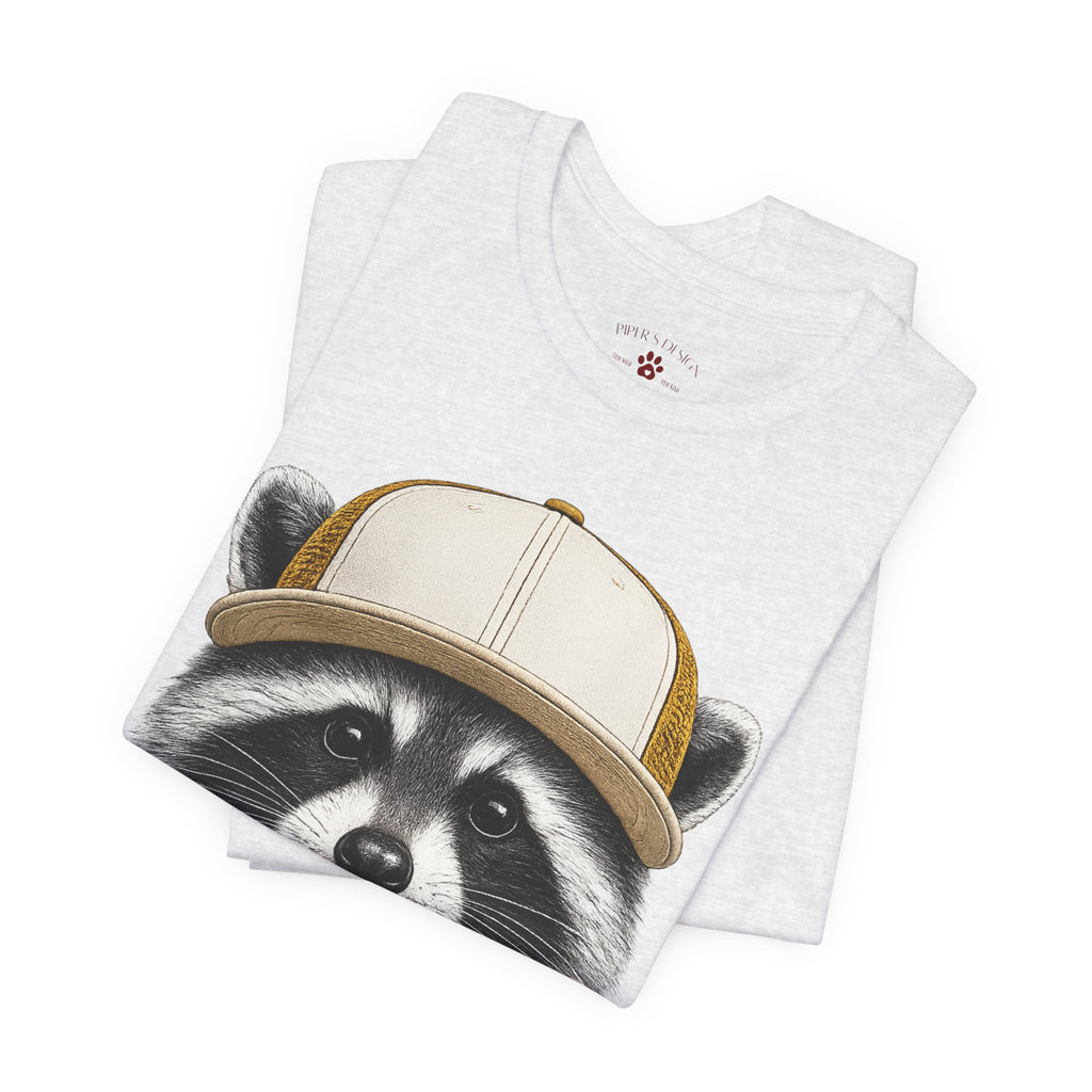 Raccoon in Trucker Hat