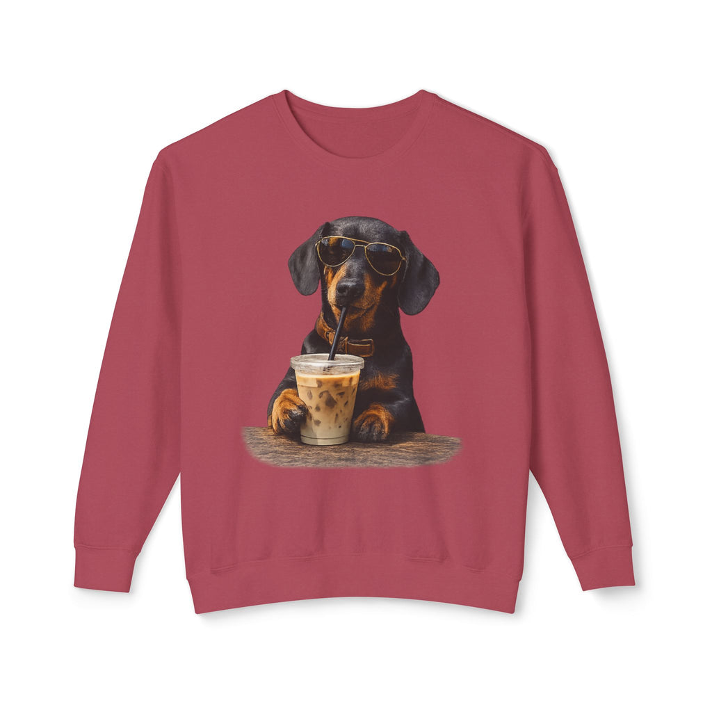 Dachshund with Coffee Sweatshirt