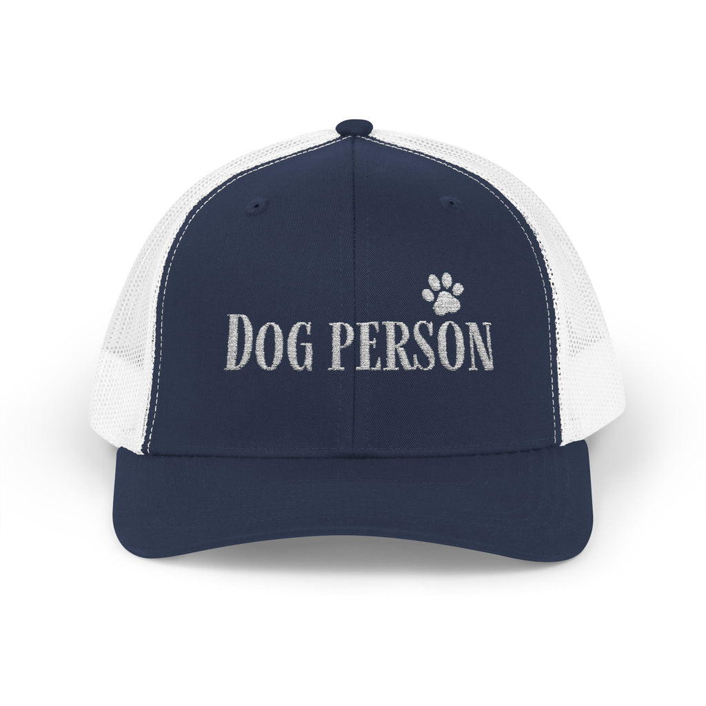 Trucker Cap — "Dog Person"  Snapback