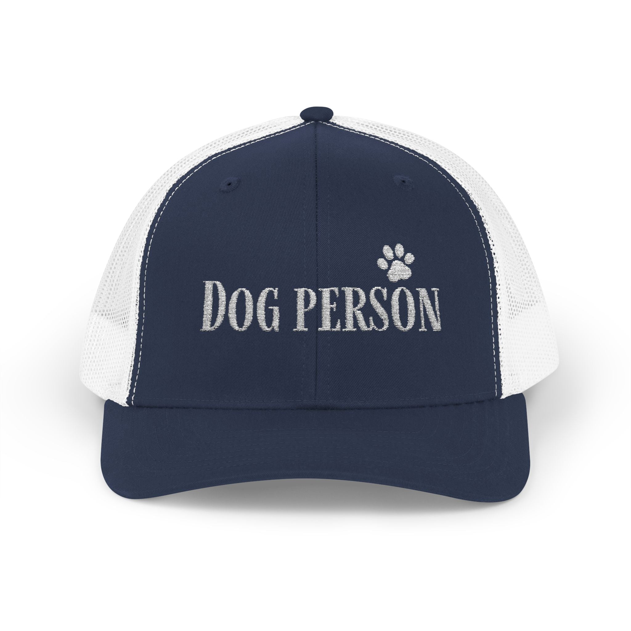 Trucker Cap — "Dog Person"  Snapback