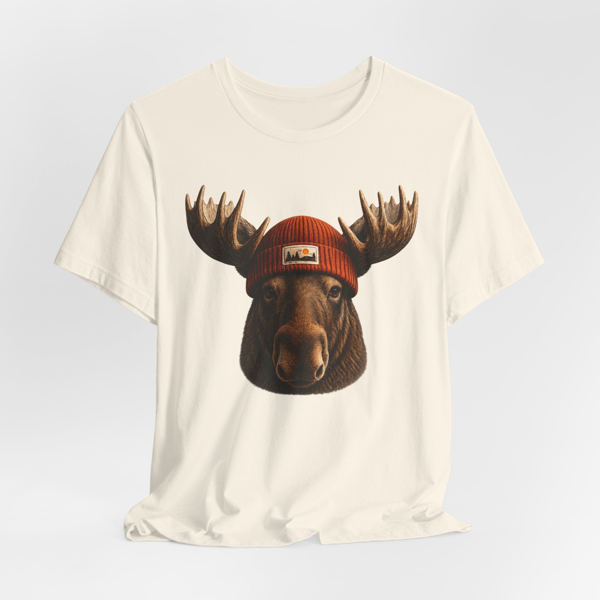 Moose in a Beanie