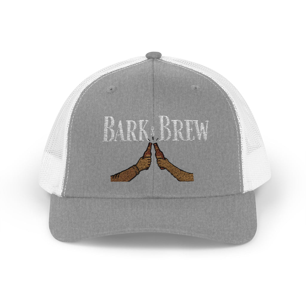 Trucker Cap — "Bark and Brew"  Snapback