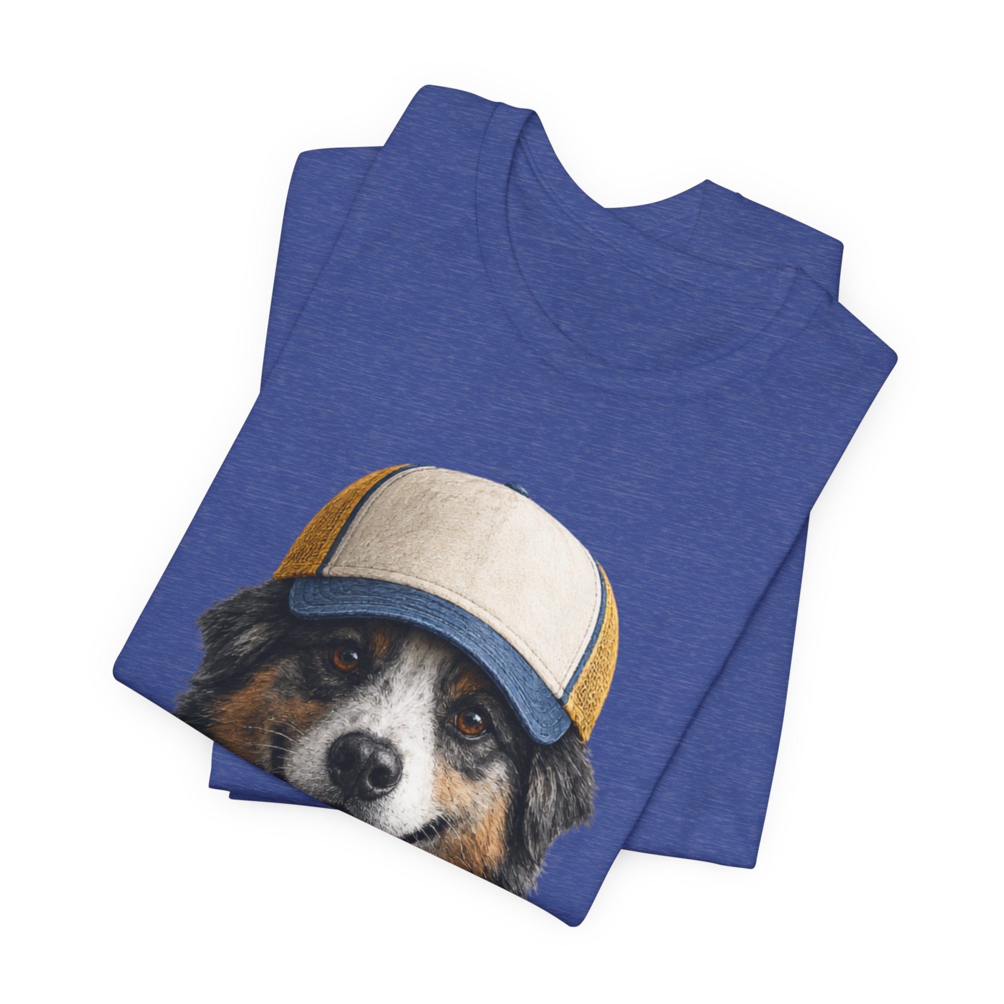 Aussie in a trucker hat