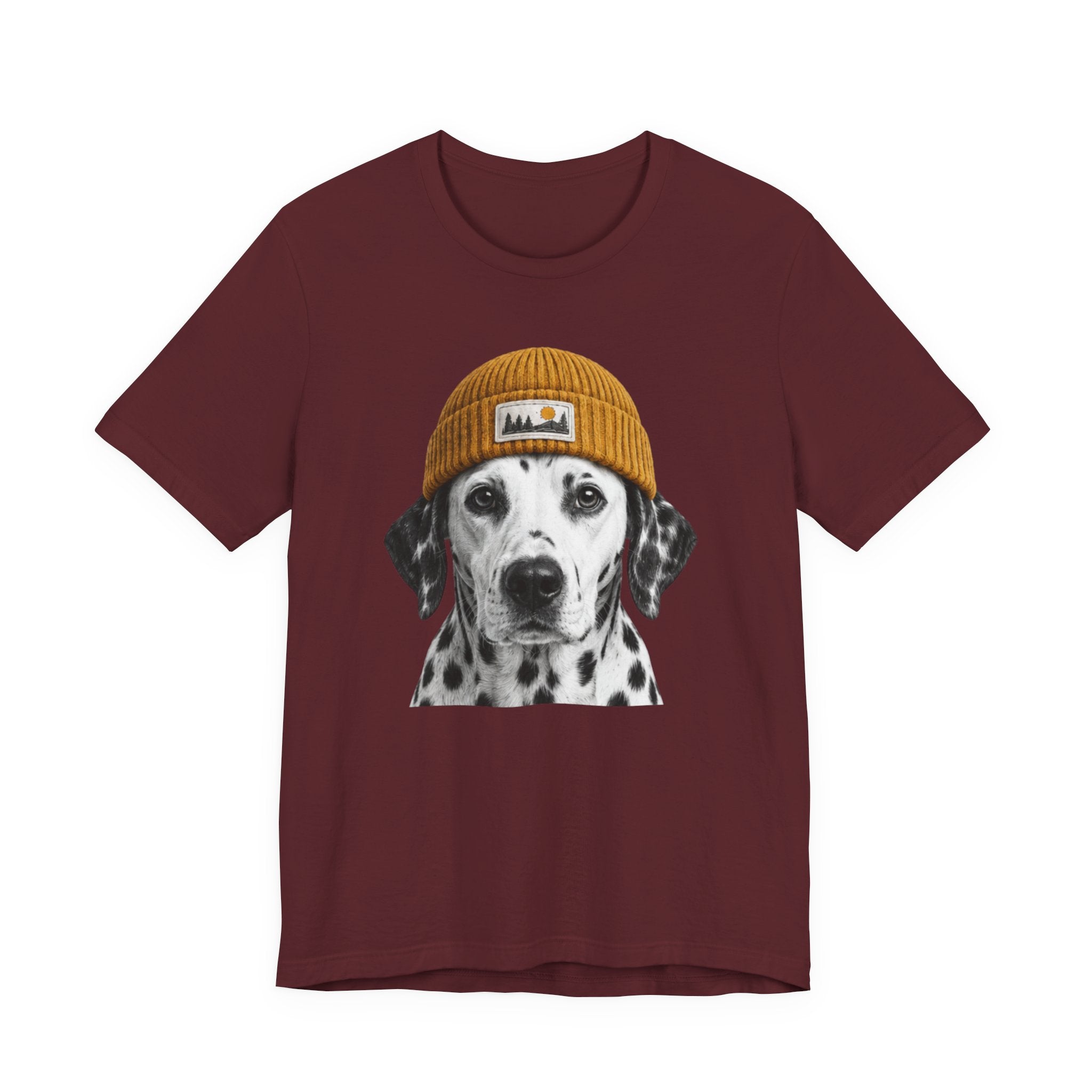 Dalmatian in a Beanie