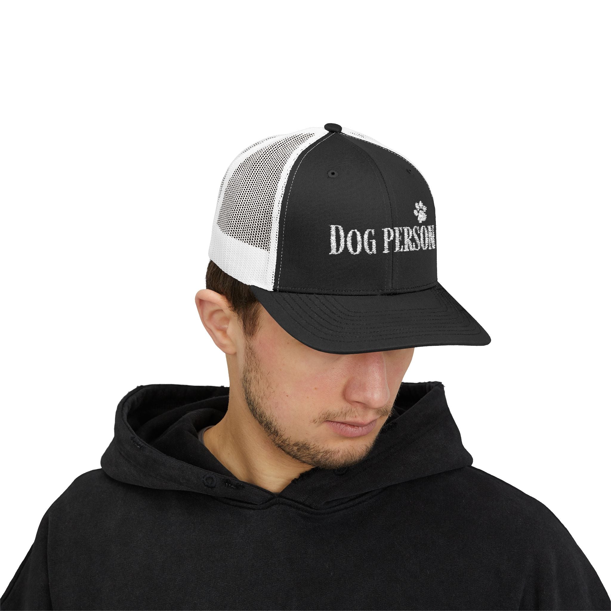 Trucker Cap — "Dog Person"  Snapback