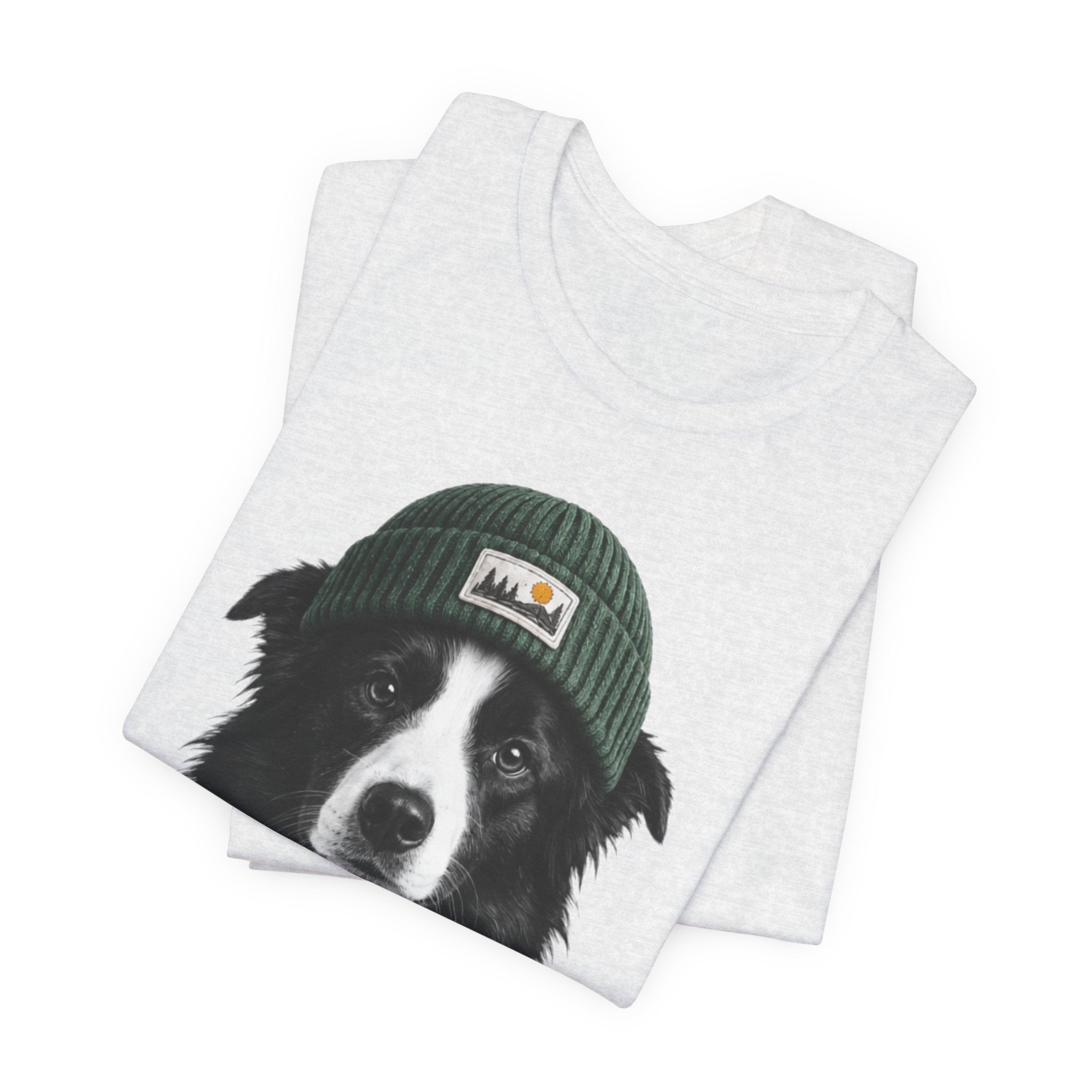 Border Collie in a Beanie