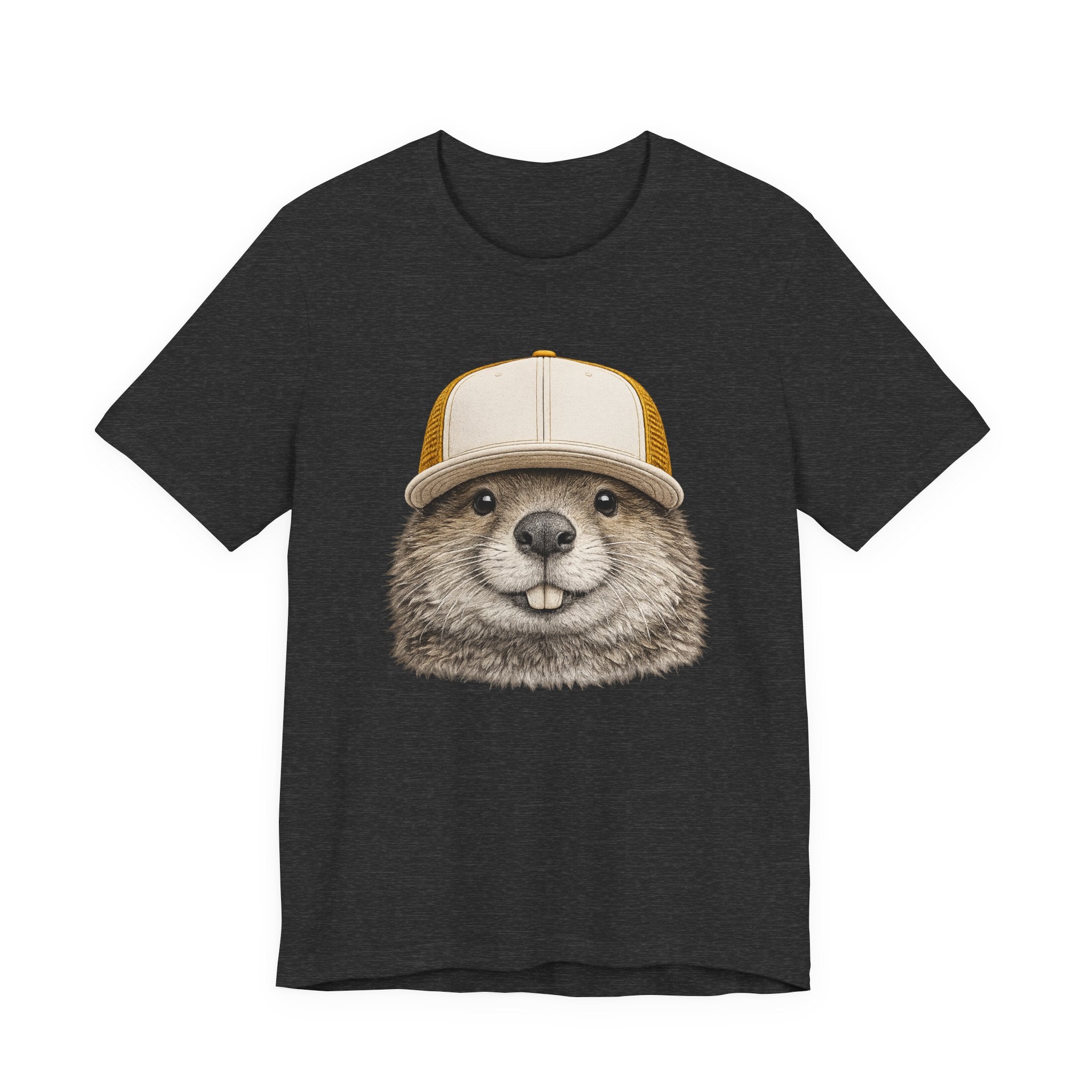 Beaver in Trucker Hat
