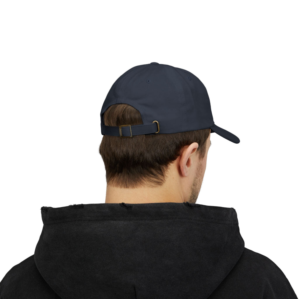 Rescue Dog Dad Hat | Embroidered Paw Print Baseball Cap
