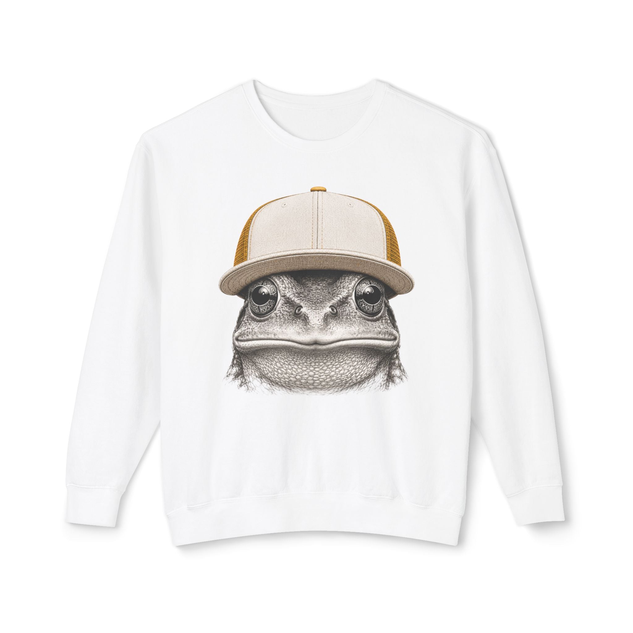Trucker Hat Frog Sweatshirt