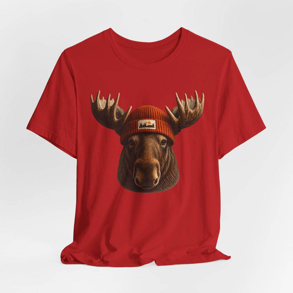 Moose in a Beanie