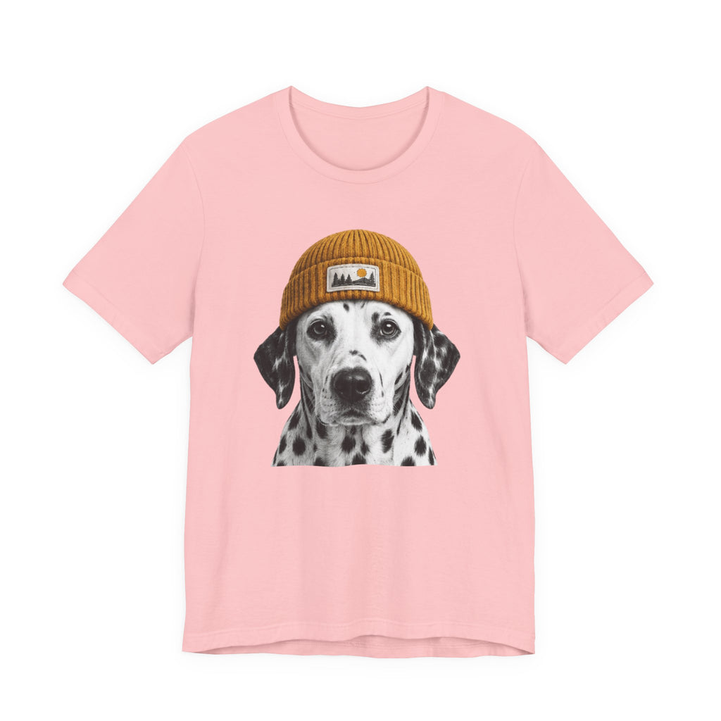 Dalmatian in a Beanie