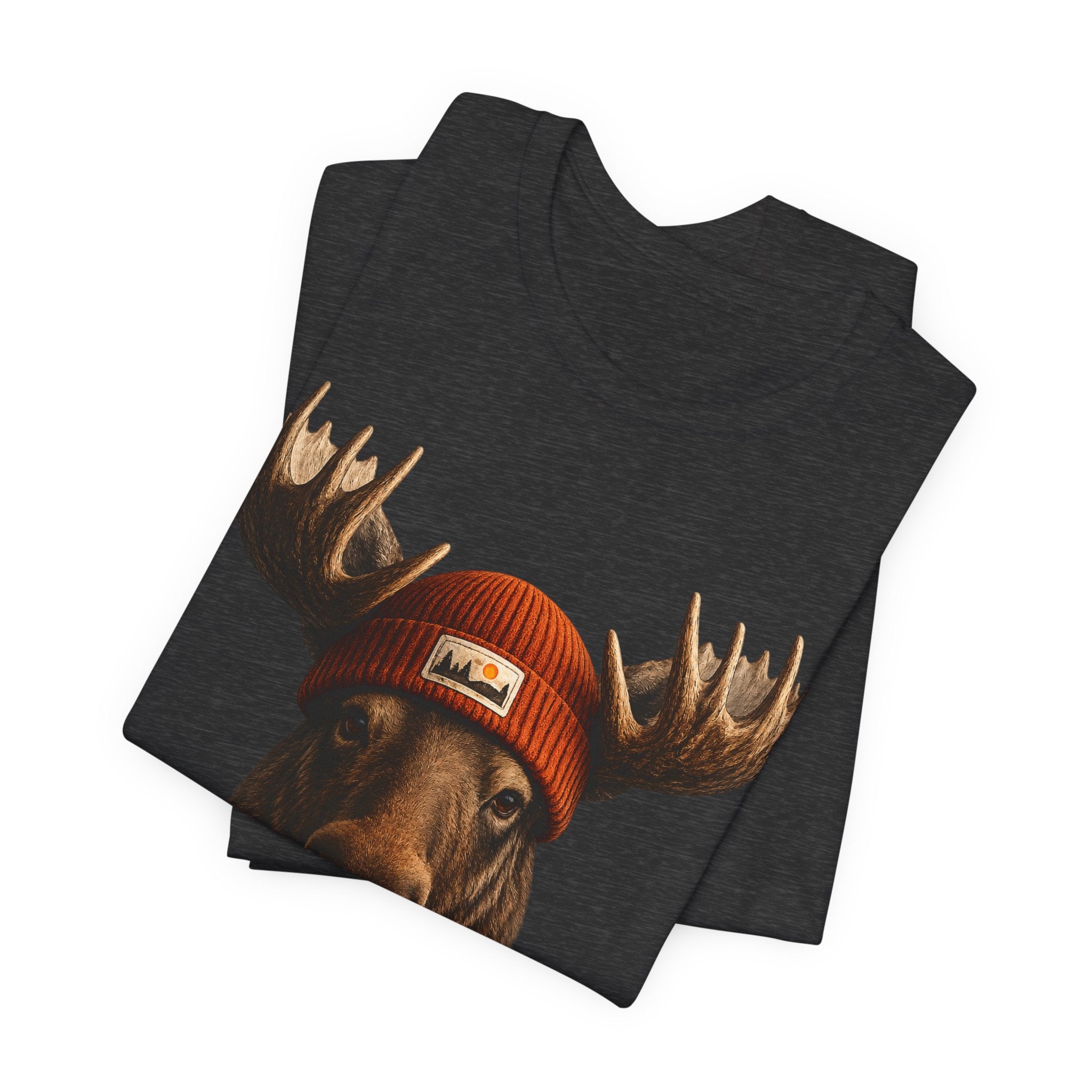 Moose in a Beanie