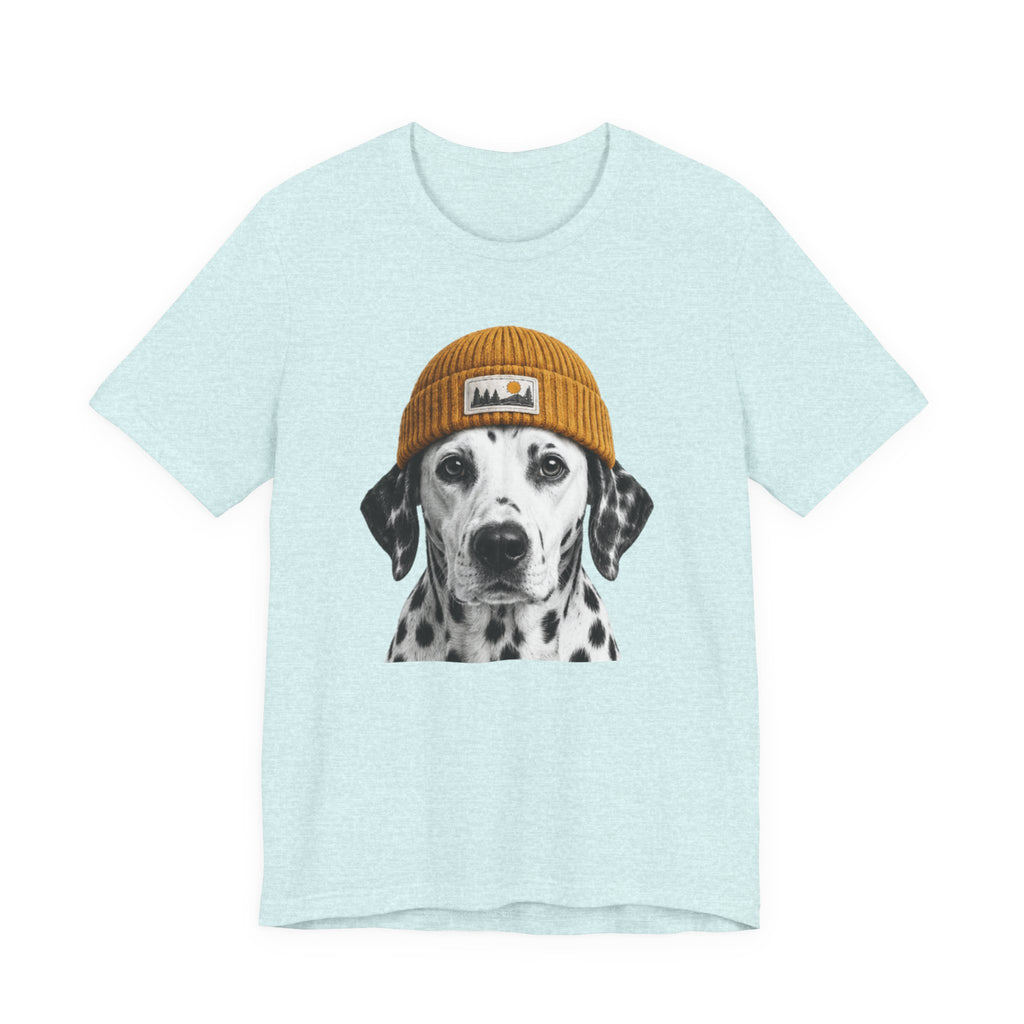 Dalmatian in a Beanie