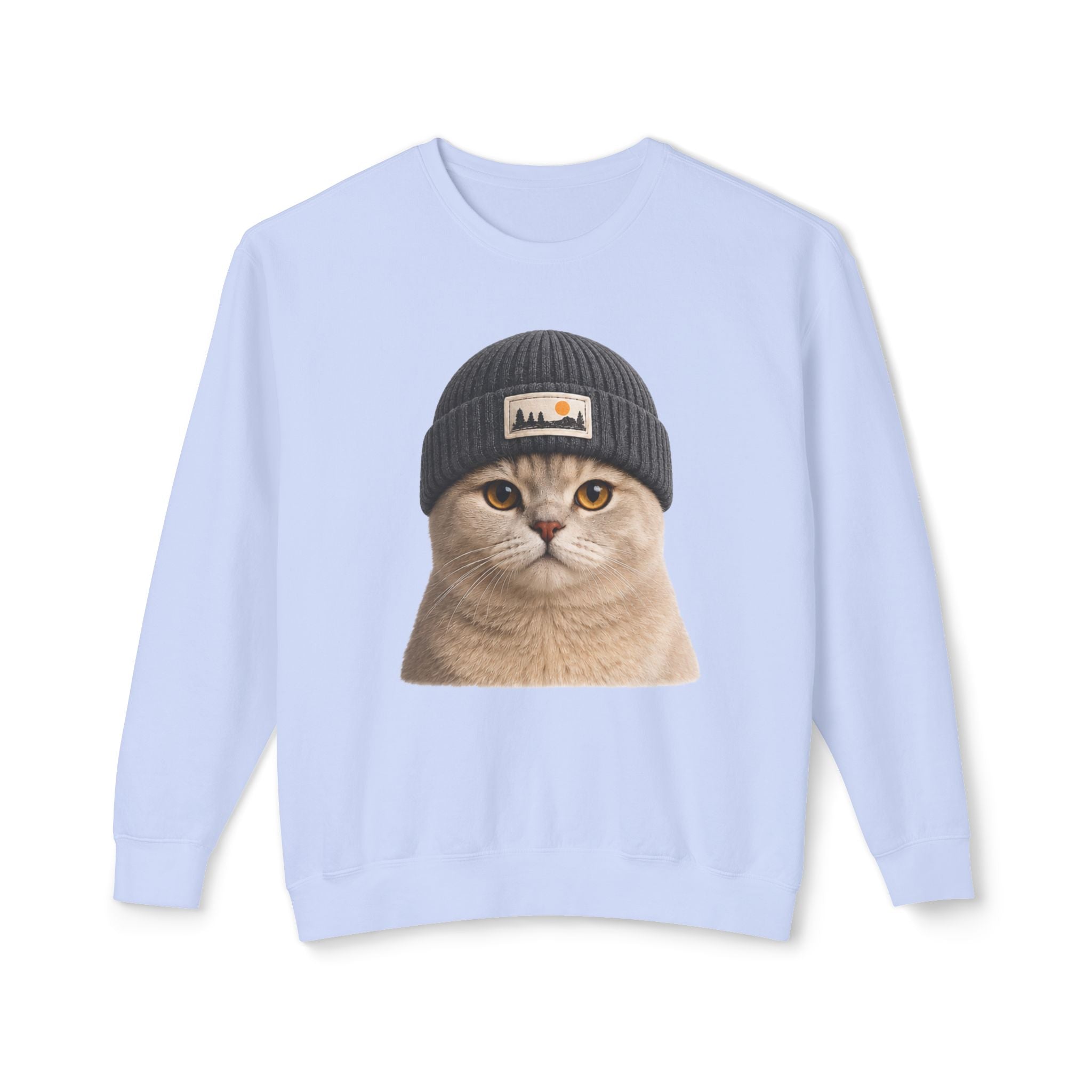 Cat Beanie Sweatshirt