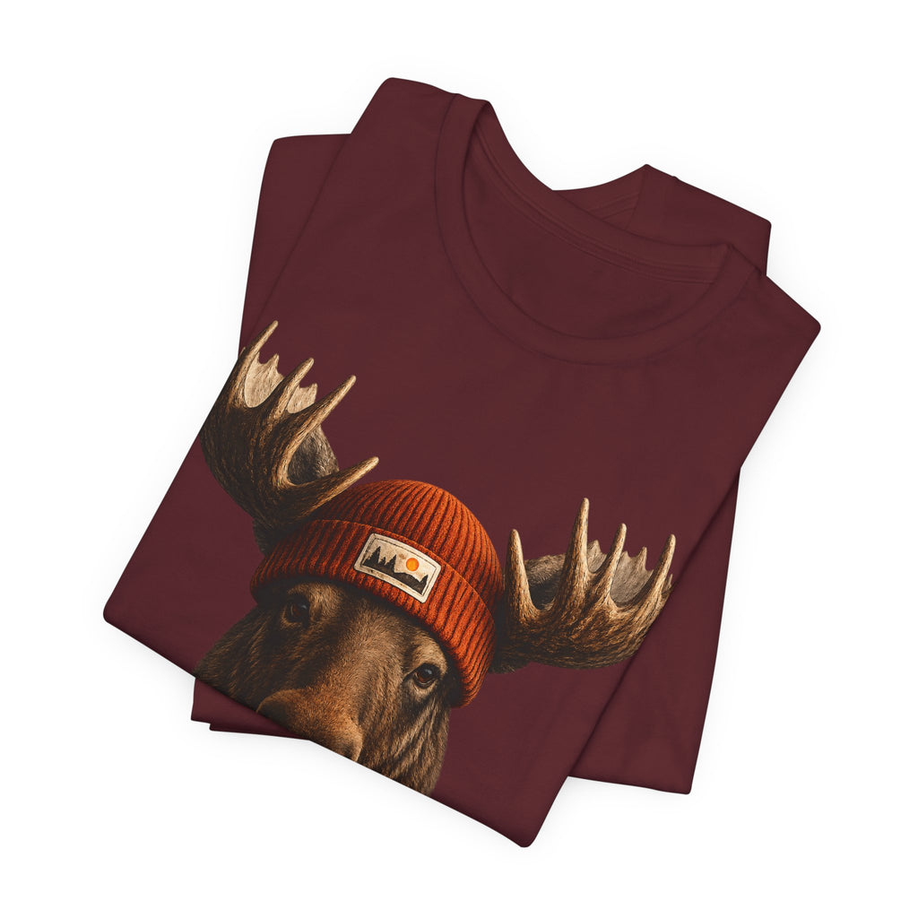 Moose in a Beanie
