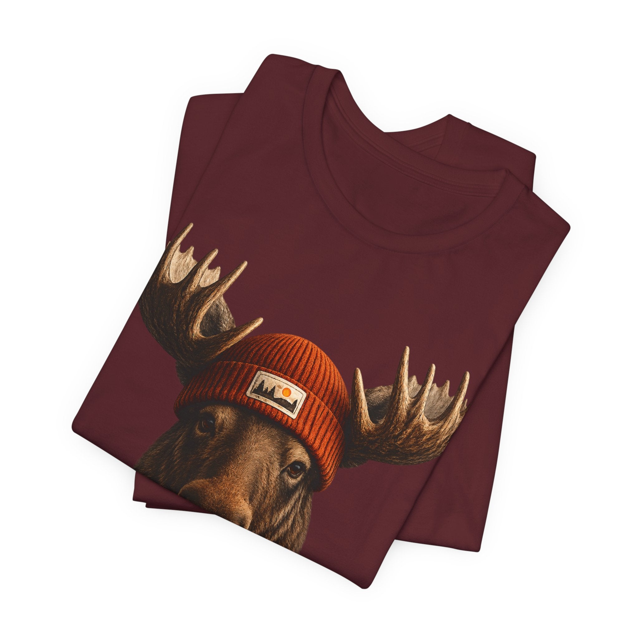 Moose in a Beanie