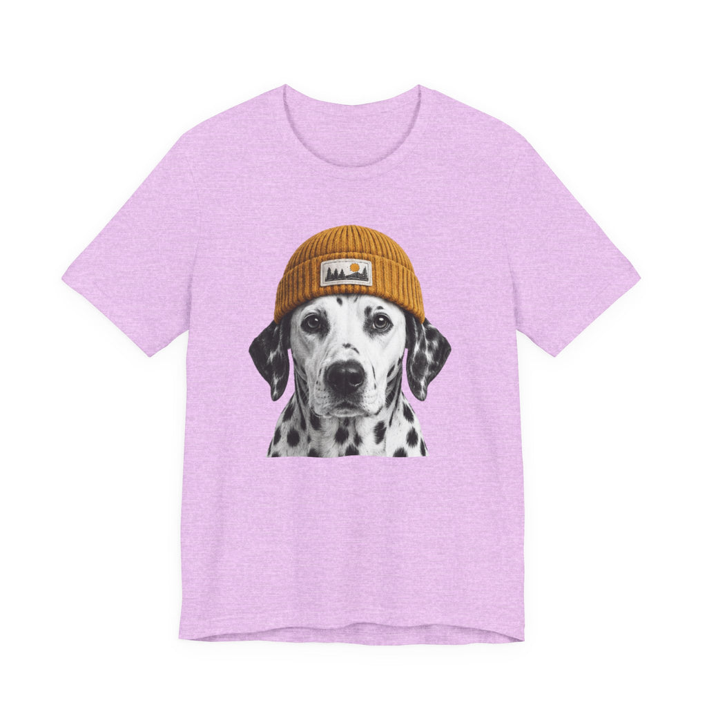 Dalmatian in a Beanie