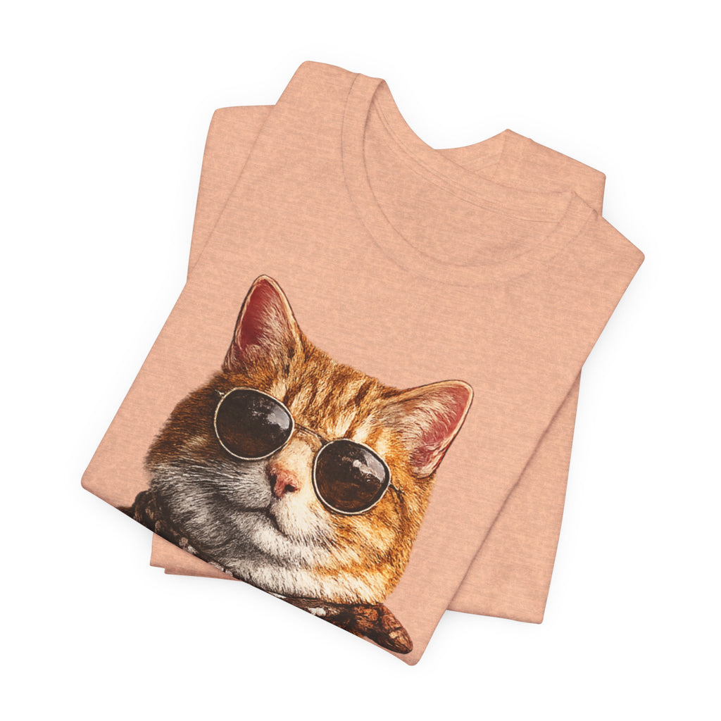 Cool Cat with Coffee