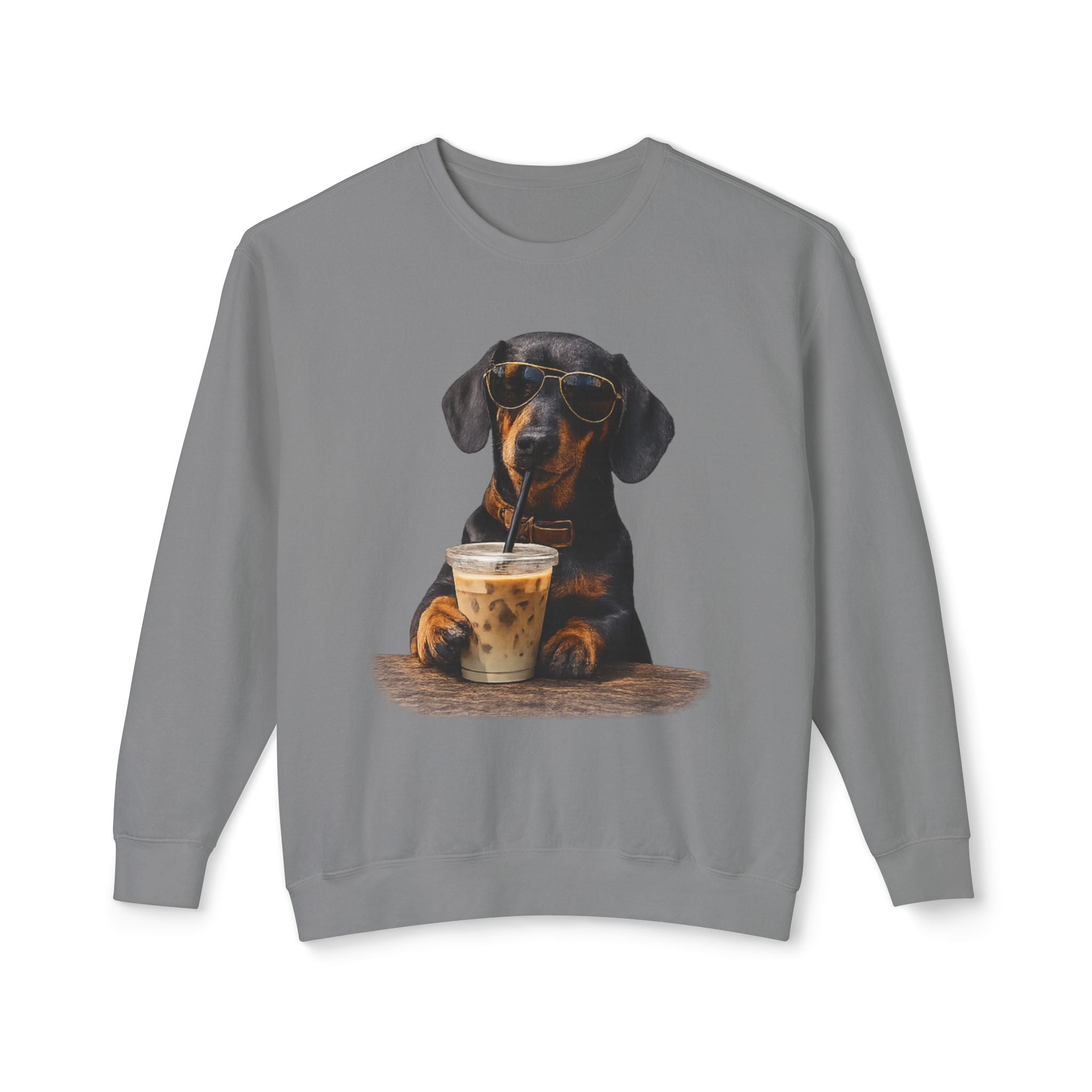 Dachshund with Coffee Sweatshirt